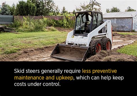 cost to maintain a skid steer|skid steer cost calculator.